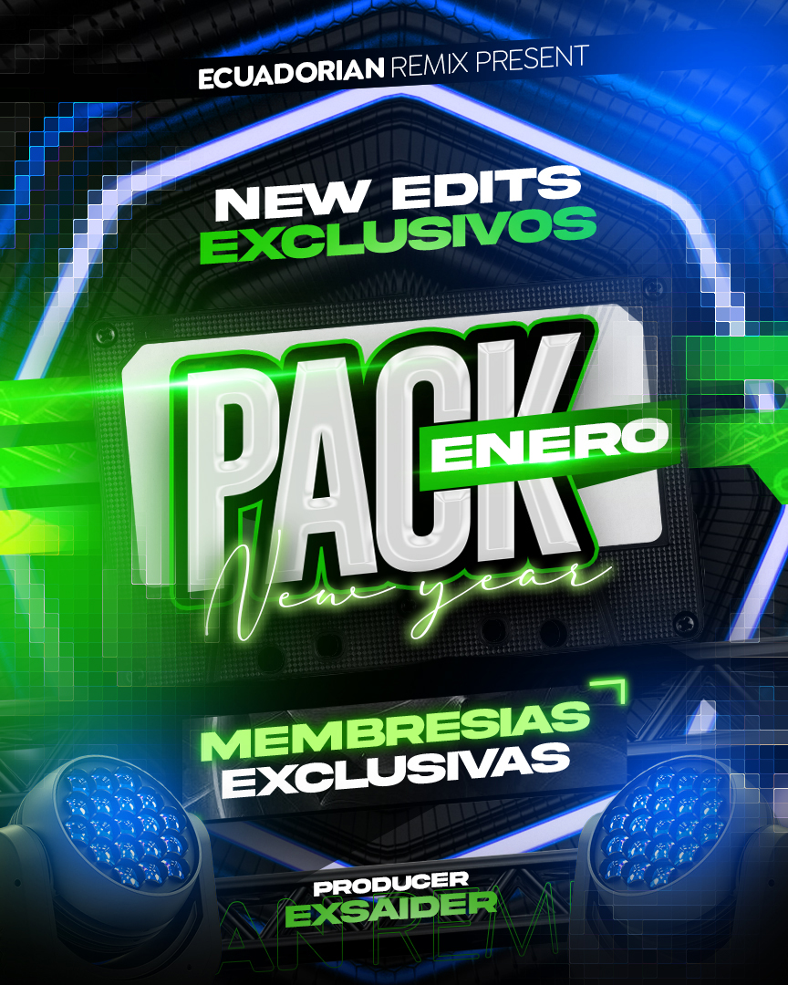 Pack Ecuadorian Remix Enero 2024 (Completo)